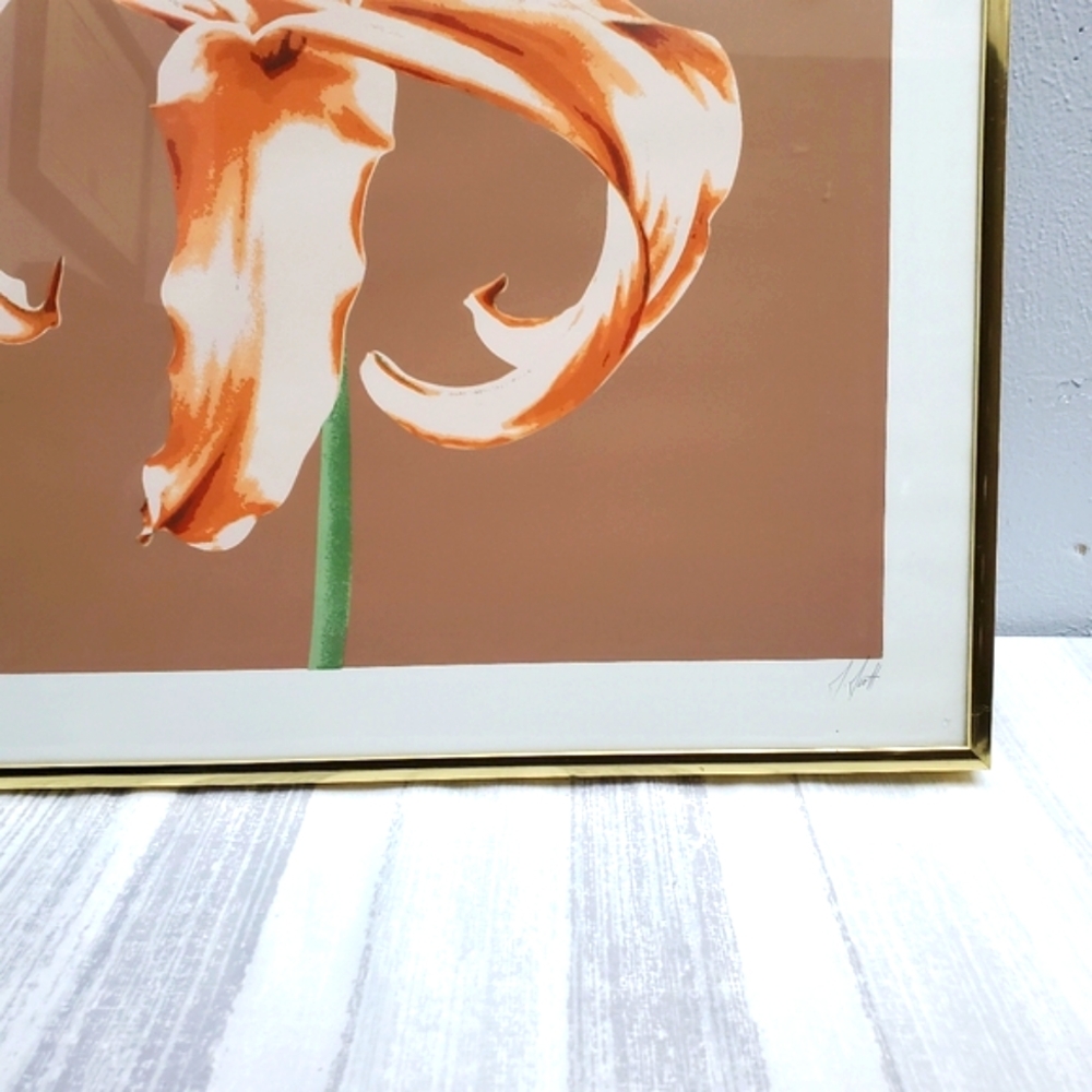 The Single Lily Print Art by S. Scott - Picture 6 of 12